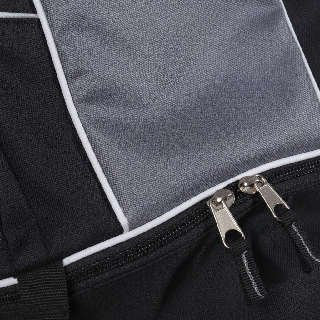 Mochila GERF SAFETY para EPI en color negro y gris con cremalleras resistentes y detalles reflectantes
