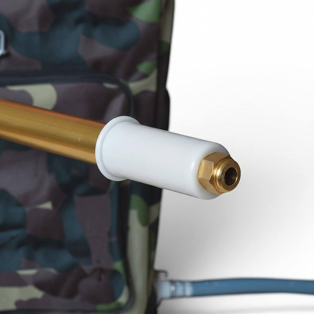 Boquilla de latón y ABS de la mochila extintora GERF SAFETY con diseño de camuflaje para incendios forestales