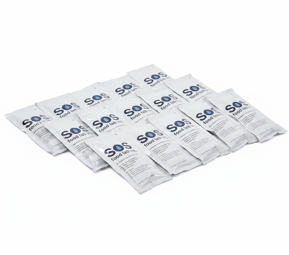 Raciones de agua y comida SOS Food Lab para kit de supervivencia GERF SAFETY con 5 años de vida útil