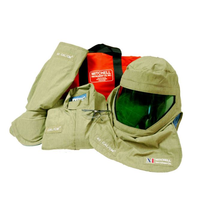 Kit Mitchell Superligero Arc Flash 40 Cal - Abrigo Largo y Polainas HRC 4 GERF®